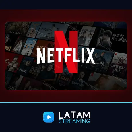 Netflix Perfil Premium 4K Compartido - 1 Mes